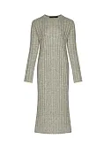 Жіноча в'язана сукня Stimma Ноудл, колір - сіро-бежевий